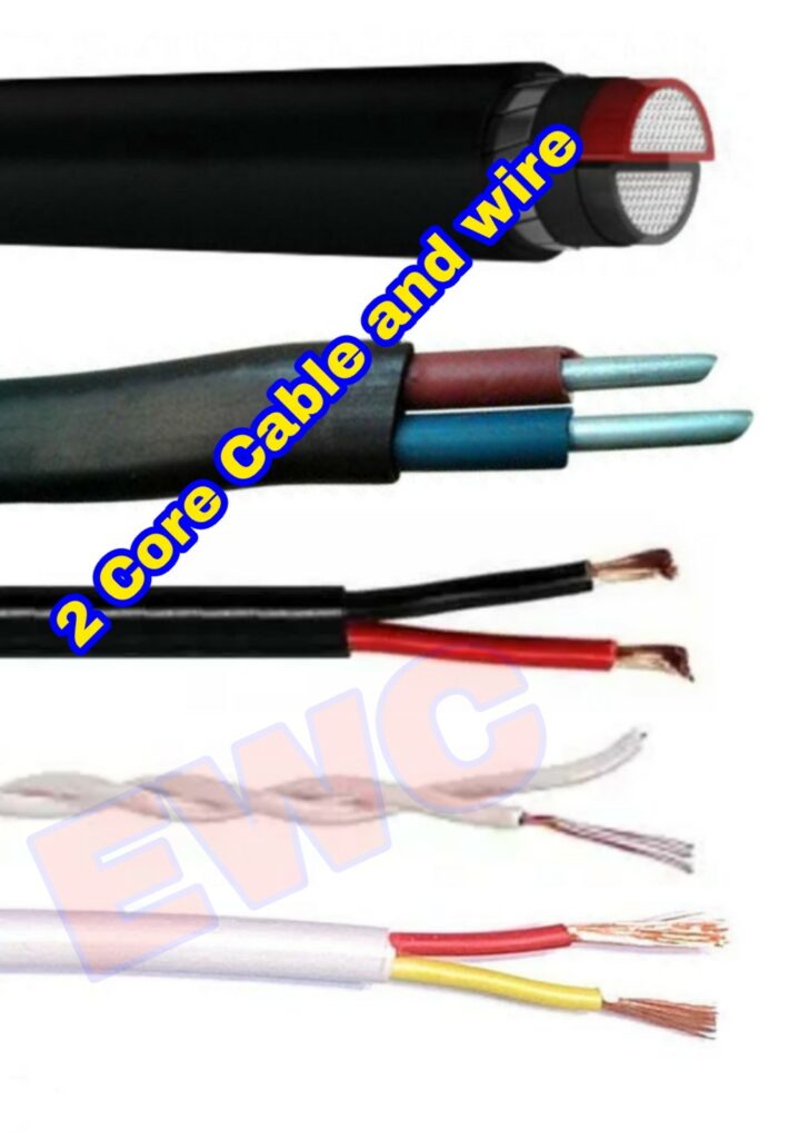 All Size 2 Core Cables and Wires ।। 2 Core Cables Electric Work Centre